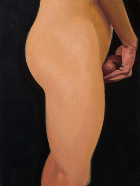 Tribal, oil on linen, 16 x 12 in.