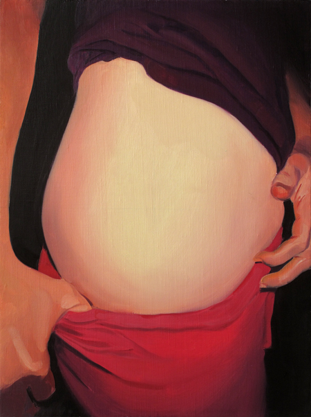 Untitled, oil on linen, 16 x 12 in.